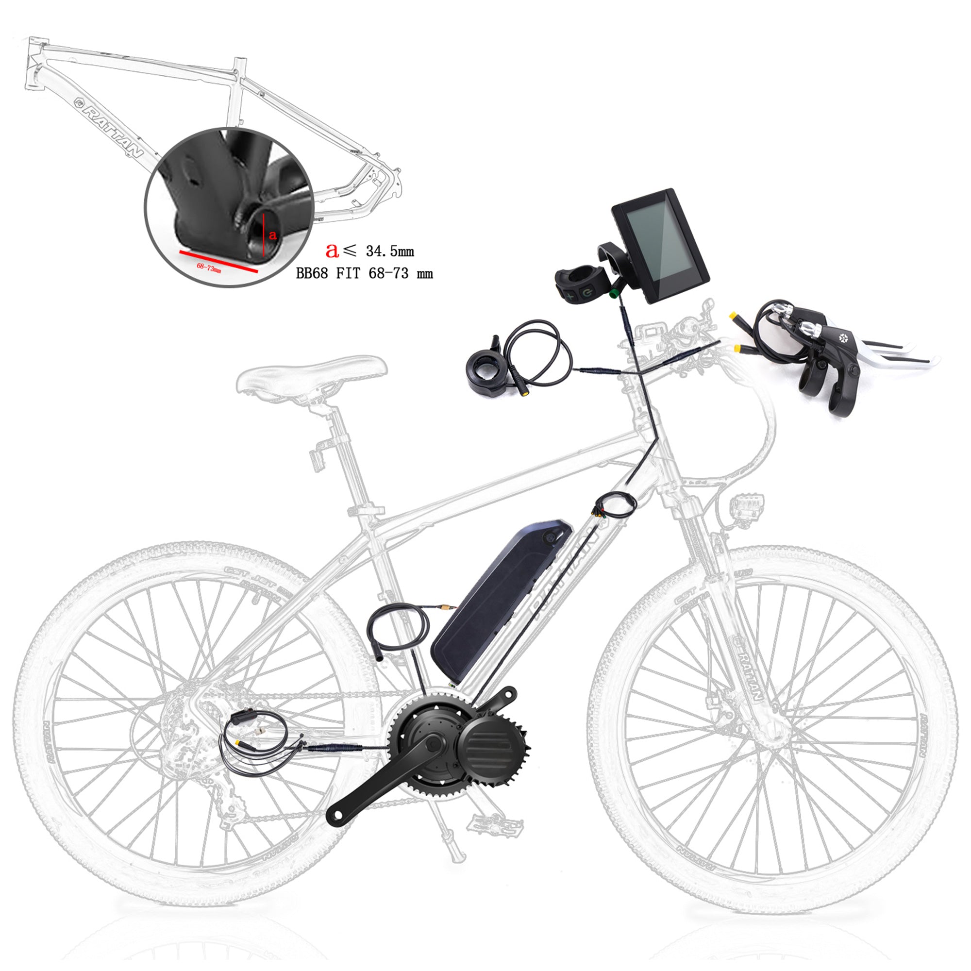 Reibok Ebike Conversion Kit