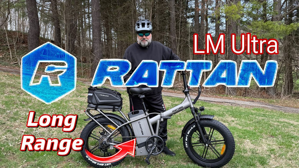 Rattan LM Ultra Foldable Ebike Review ~ LONG RANGE!!