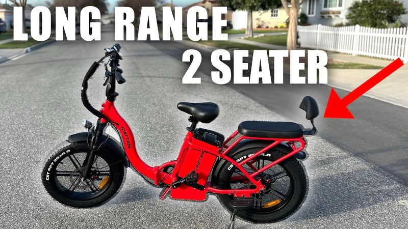 Rattan Foldable Ebikes 40.5AH Removable Battery 20